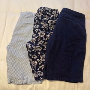 Hope & Henry Boys Shorts (3 pair sizes 10 & 12)